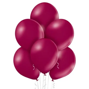 Burgundy Balloons