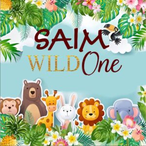 Jungle theme Backdrop (2)