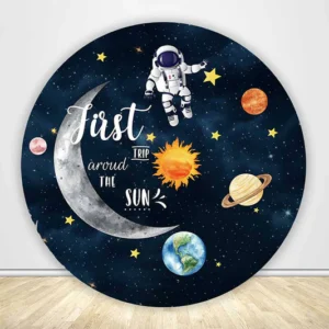 Astronaut Theme Backdrop