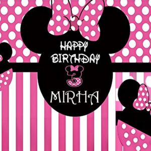 Minnie Mouse Theme Backdrop