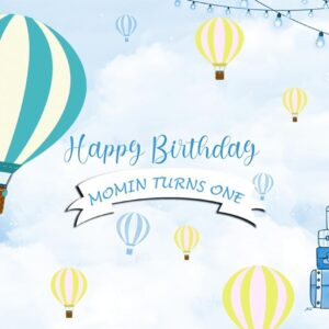 Hot Air Balloon Backdrop