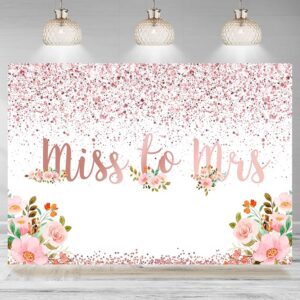 Bride To Be Backdrop in Pink and White
