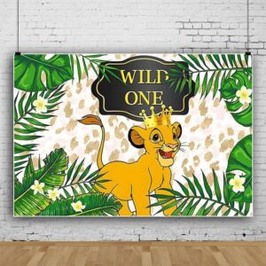 Lion King Birthday Backdrop