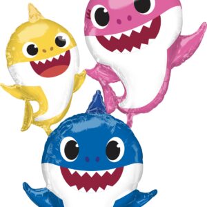 Baby Shark Character fFoil Balloon Single Piece
