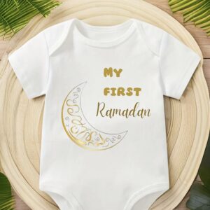 Customise kids shirt or romper Ramadan theme